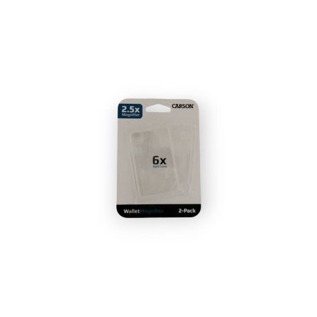 Lupa Para Billetera Doble 6x