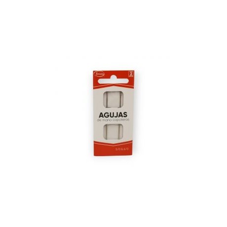 Aguja para coser a mano 5/0 y 6/0 Capoteras