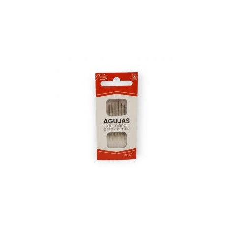 Aguja para coser a mano 18 a 22 Para Chenille con punta