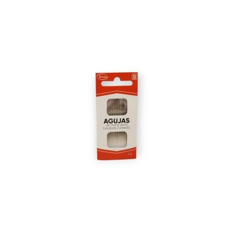Aguja para coser a mano 1 a 5 Para Bordado - Crewels
