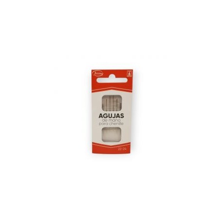 Aguja para coser a mano 22 a 24 Para Chenille con punta