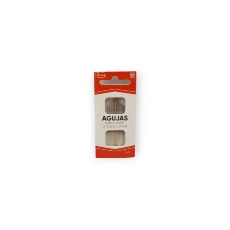Aguja para coser a mano 3 a 9 Paara costura