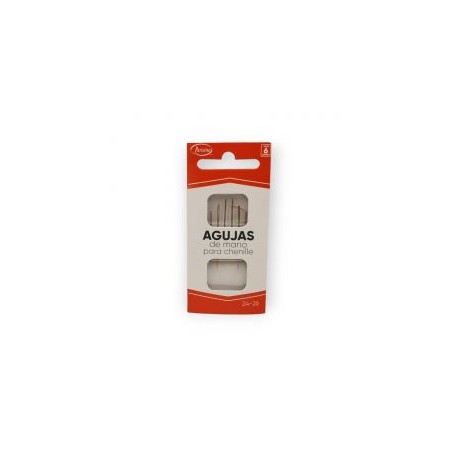 Aguja para coser a mano 24 a 26 Para Chenille con punta