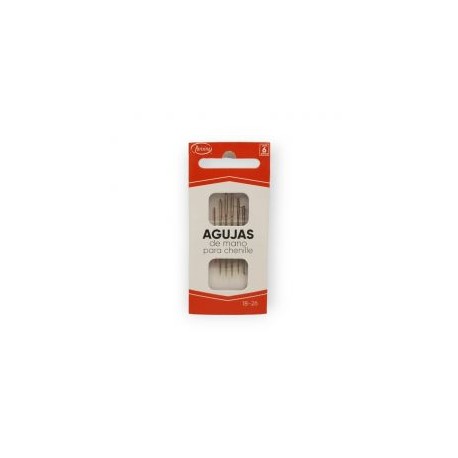 Aguja para coser a mano 18 a 26 Para Chenille con punta