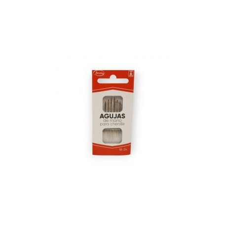 Aguja para coser a mano 18 a 24 Para Chenille con punta
