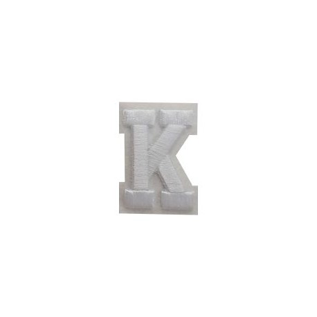 Letra K Blanca