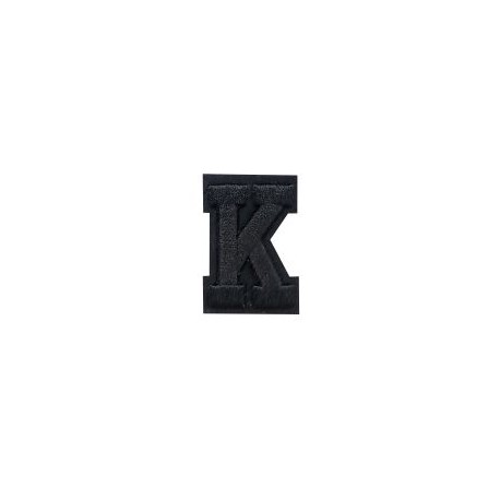 Letra K Negra