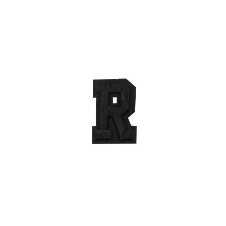Letra R Negra