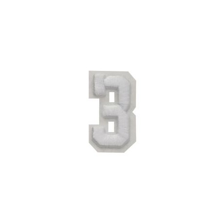Número 3 Blanco