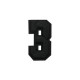 Número 3 Negro
