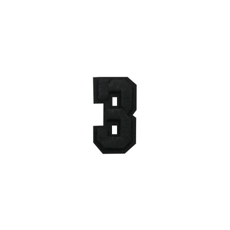 Número 3 Negro