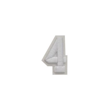 Número 4 Blanco