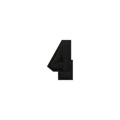 Número 4 Negro