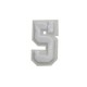 Número 5 Blanco