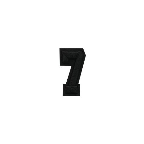 Número 7 Negro