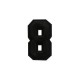 Número 8 Negro