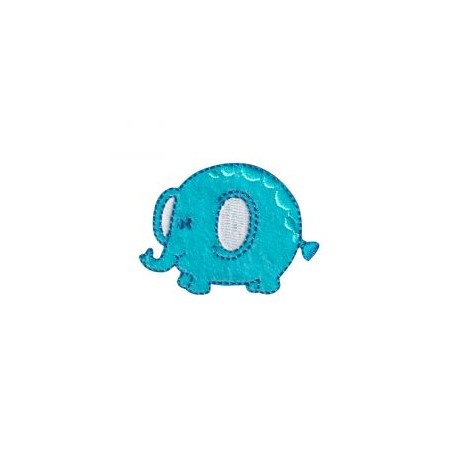 Aplicación Bordada Elefante