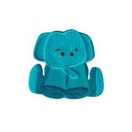 Aplicación Bordada Elefante Sentado