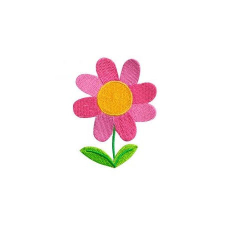 Aplicación Bordada Flor