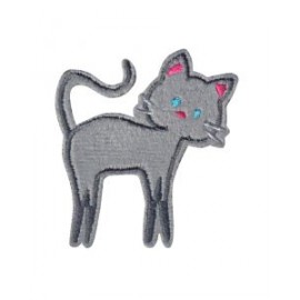 Aplicación Bordada Gato