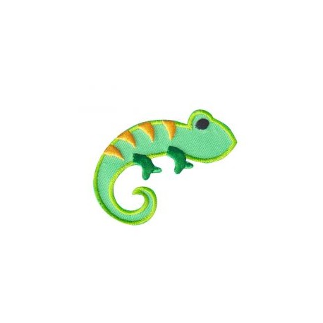 Aplicación Bordada Iguana