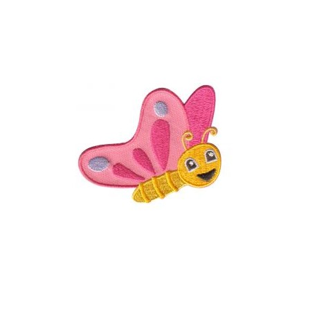Aplicación Bordada Mariposa