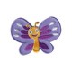 Aplicación Bordada Mariposa De Frente