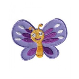 Aplicación Bordada Mariposa De Frente