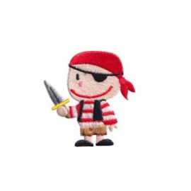 Aplicación Bordada Niño Pirata