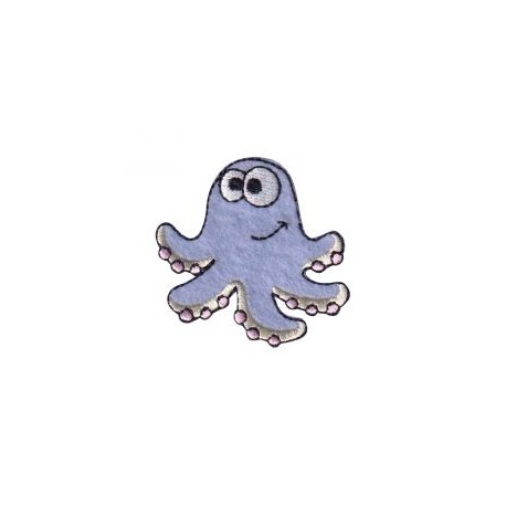 Aplicación Bordada Pulpo
