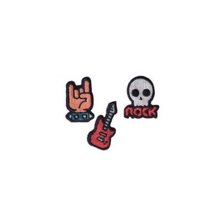 Mini Parches Rock