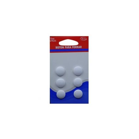 Botón para forrar 15 mm