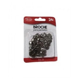 Broche Para Pantalón Plata 26