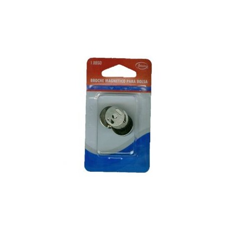 Broche Magnetico Para Bolsa Plata