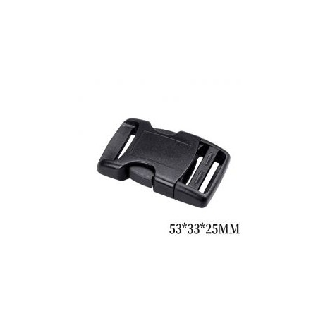 Boches Para Mochila Negro 53*33*25 mm (231)