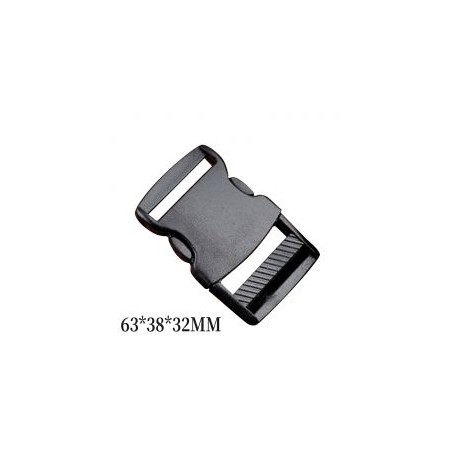 Boches Para Mochila Negro 63*38*32 mm (176)