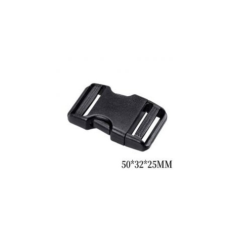 Boches Para Mochila Negro 50*32*25 mm (259)