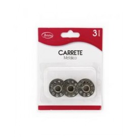 Carretel De Metal Paq 3