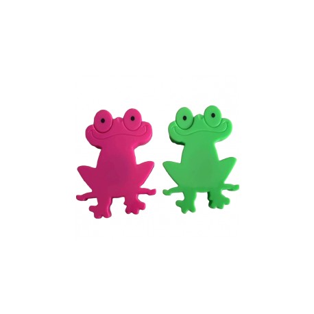 Cinta Métrica Rana 150 cm Verde y Rosa