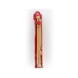 Aguja para Tejer Parisina 35 cm x 12 mm Bambu