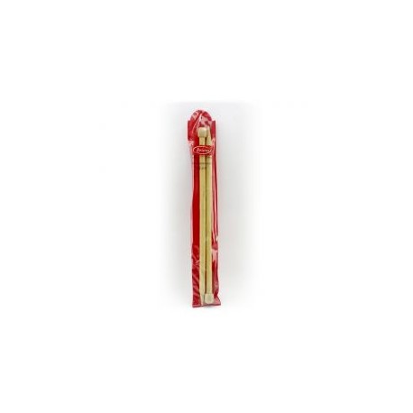 Aguja para Tejer Parisina 35 cm x 12 mm Bambu