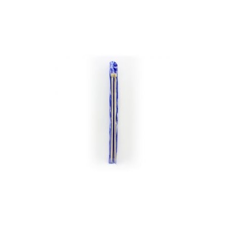 Aguja para Tejer Parisina 35 cm x 6 mm Bambu