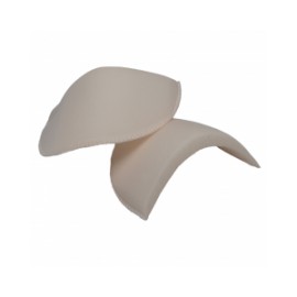 Hombreras para Prendas de Dama Parisina Beige UNT Forrada