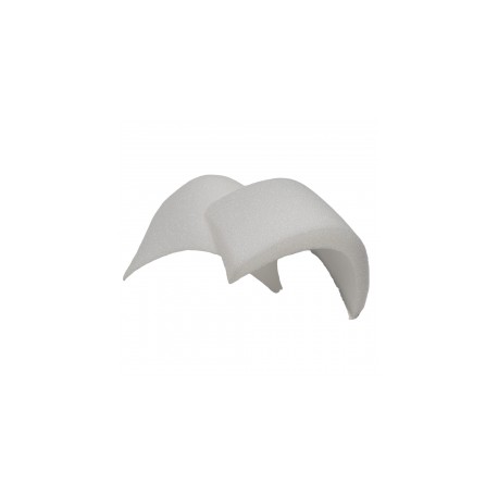Hombreras para Prendas de Dama Parisina Beige GDE Sin forrar